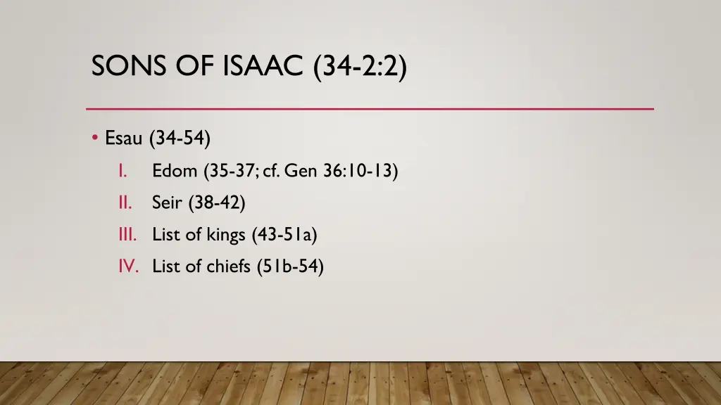 sons of isaac 34 2 2