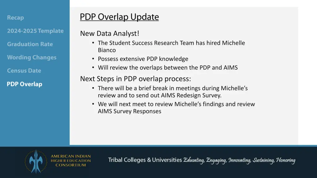 new data analyst the student success research