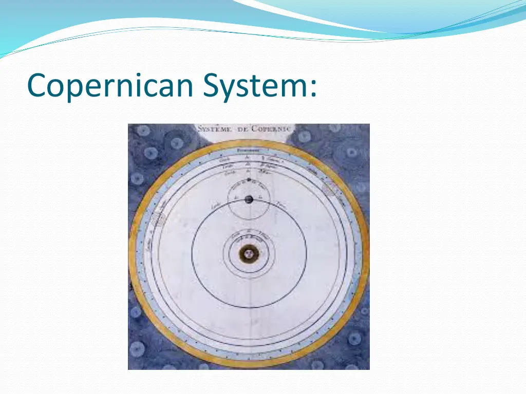 copernican system