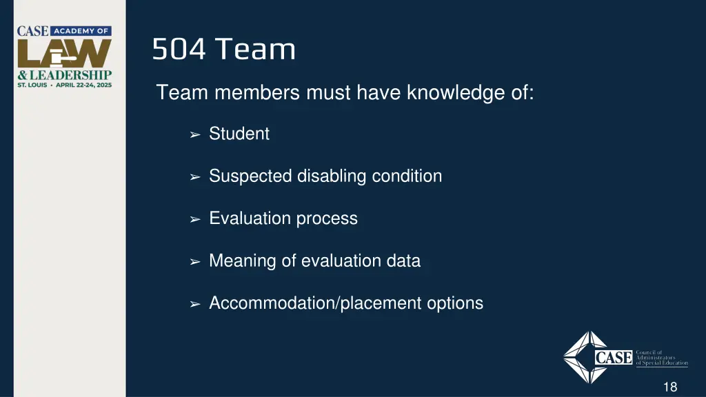 504 team