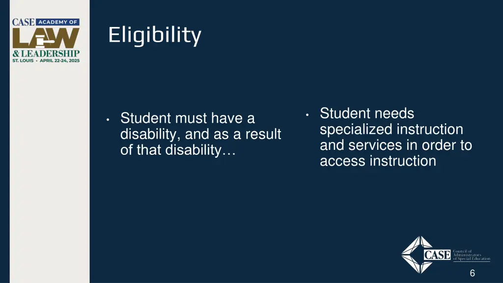 eligibility