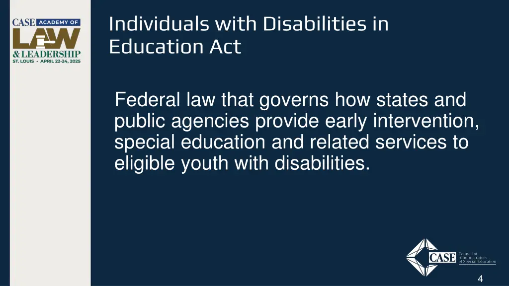 individuals with disabilities in education act