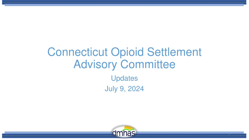 connecticut opioid settlement advisory committee
