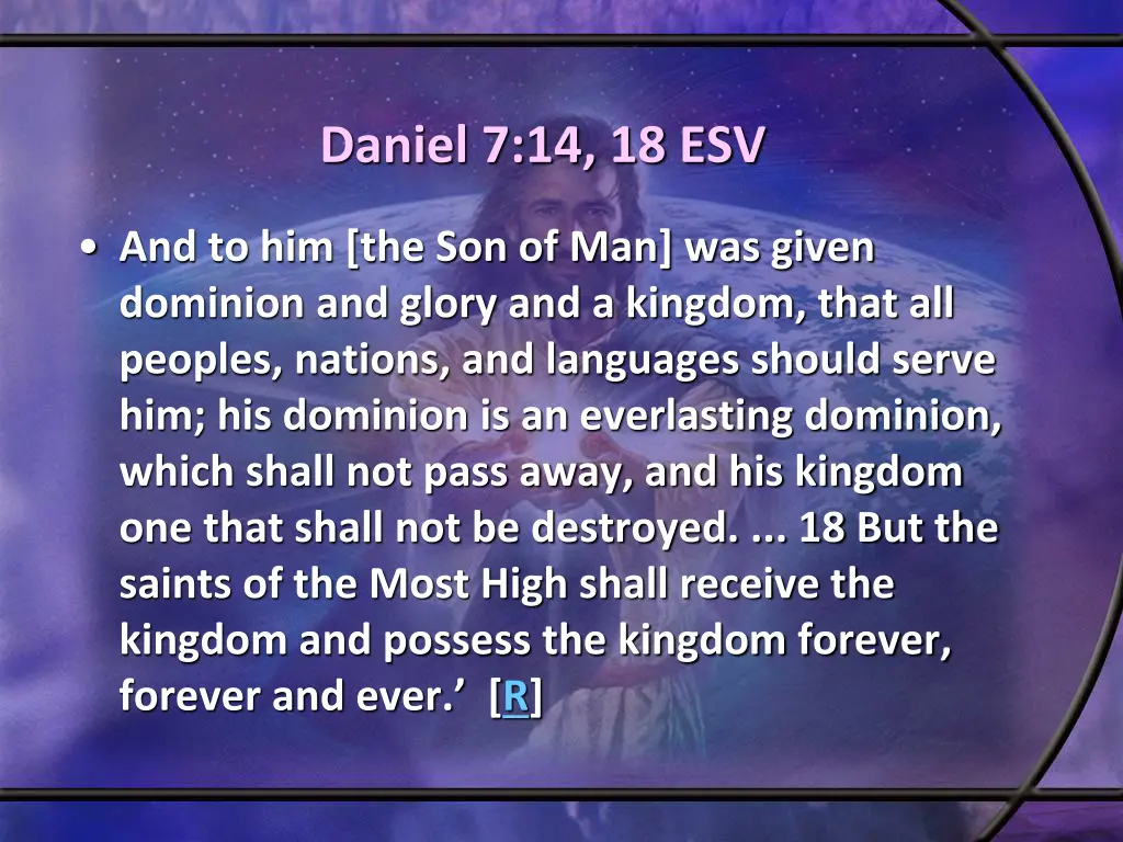 daniel 7 14 18 esv