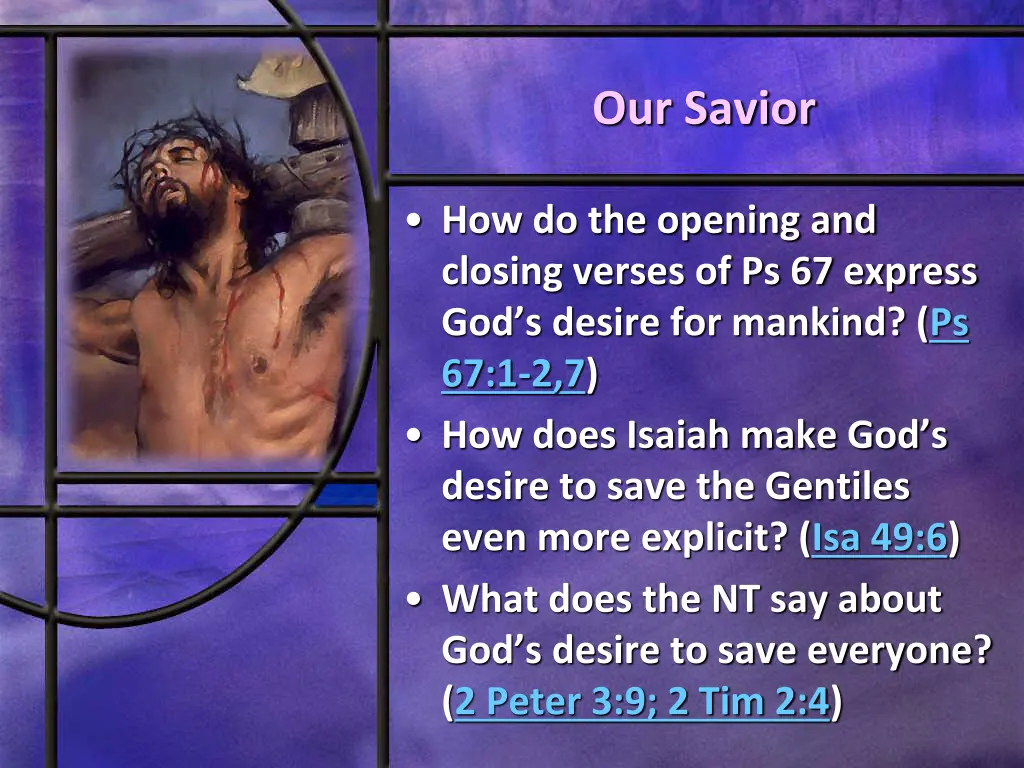 our savior