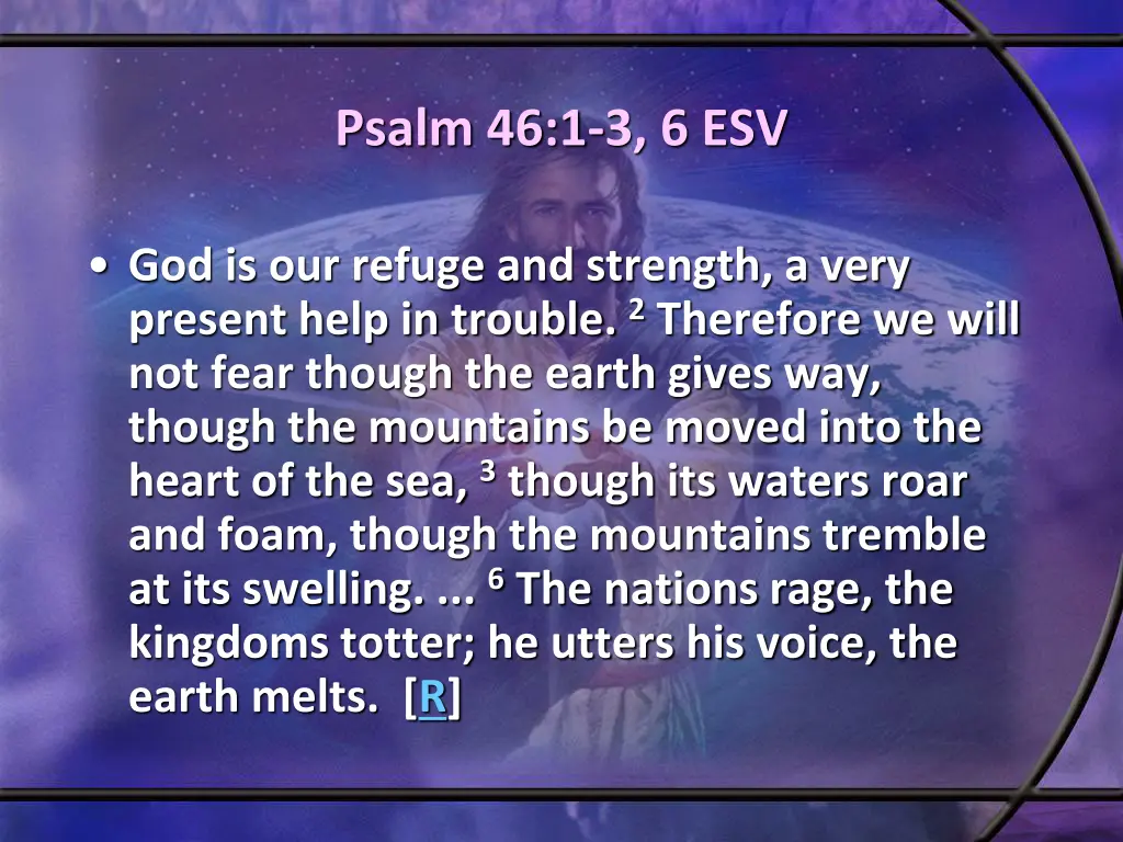 psalm 46 1 3 6 esv