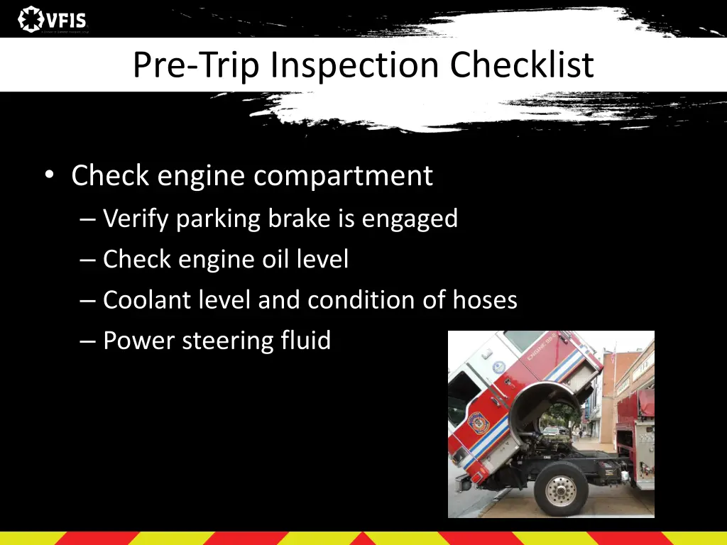 pre trip inspection checklist 2