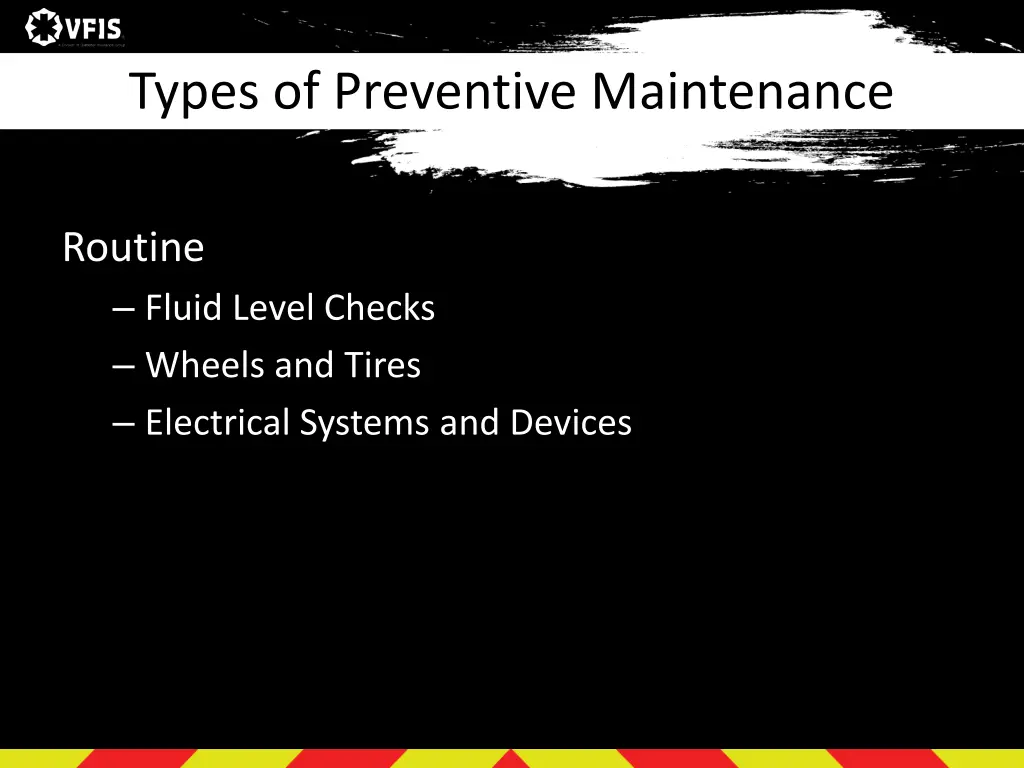 types of preventive maintenance 1