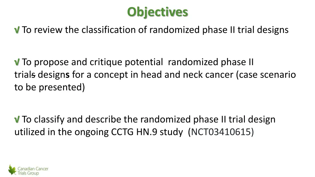 objectives 1
