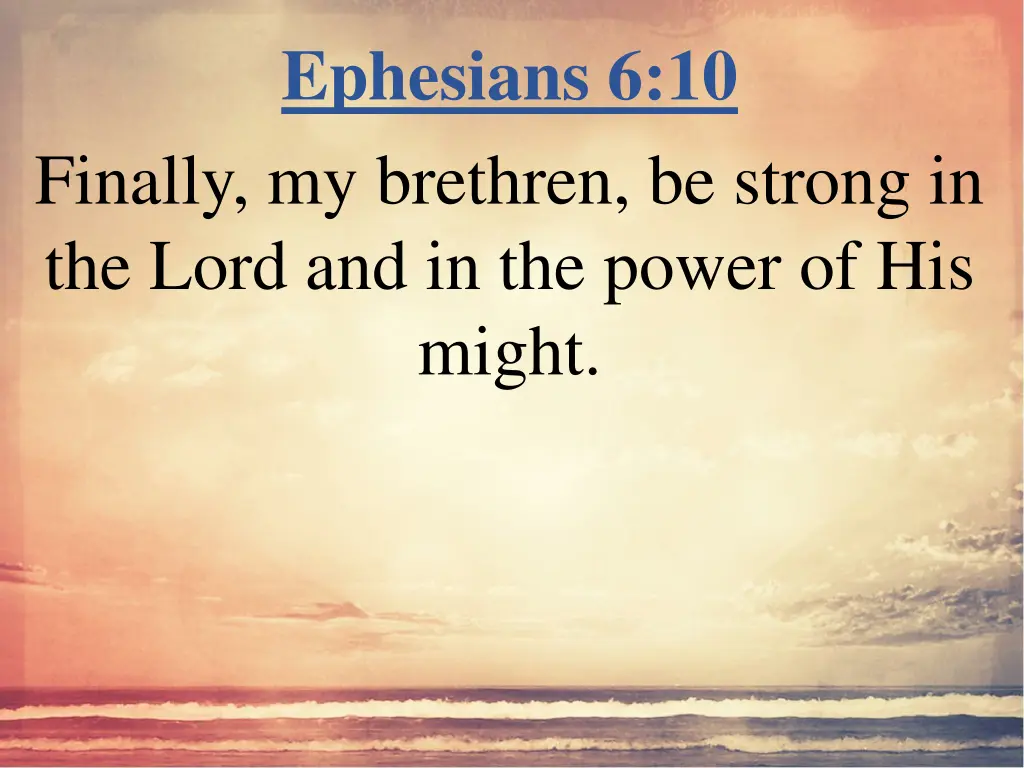 ephesians 6 10