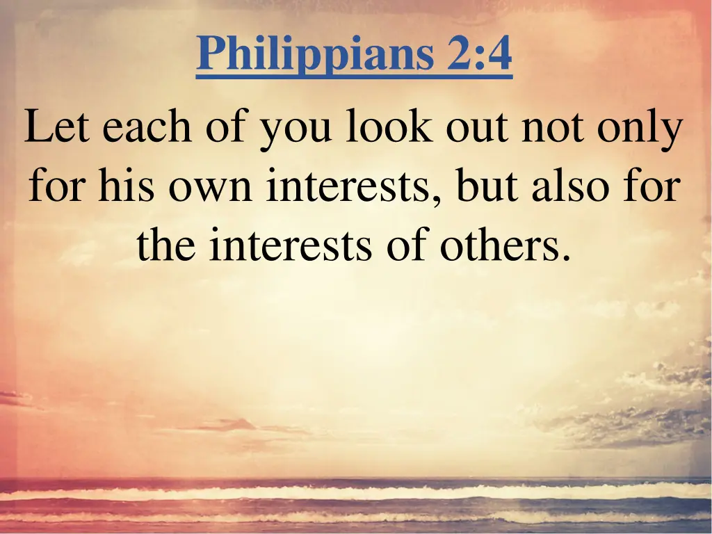 philippians 2 4