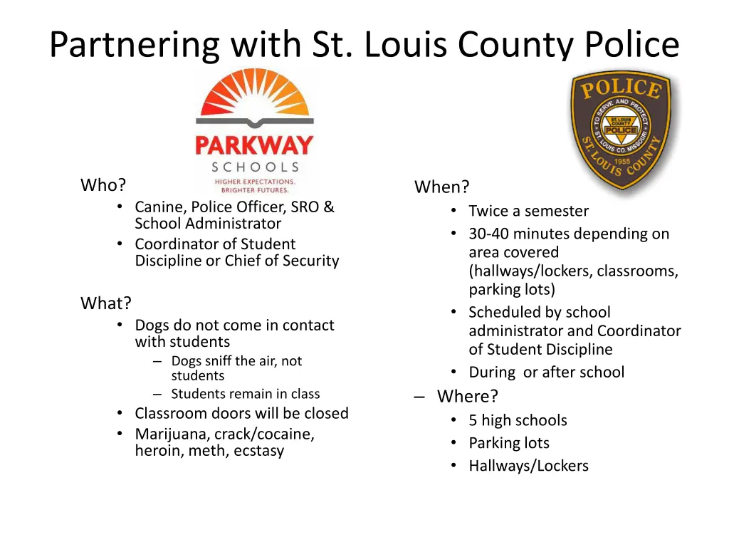 partnering with st louis county police