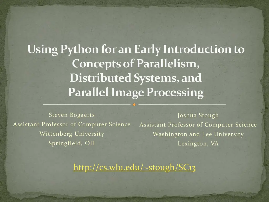 using python for an early introduction