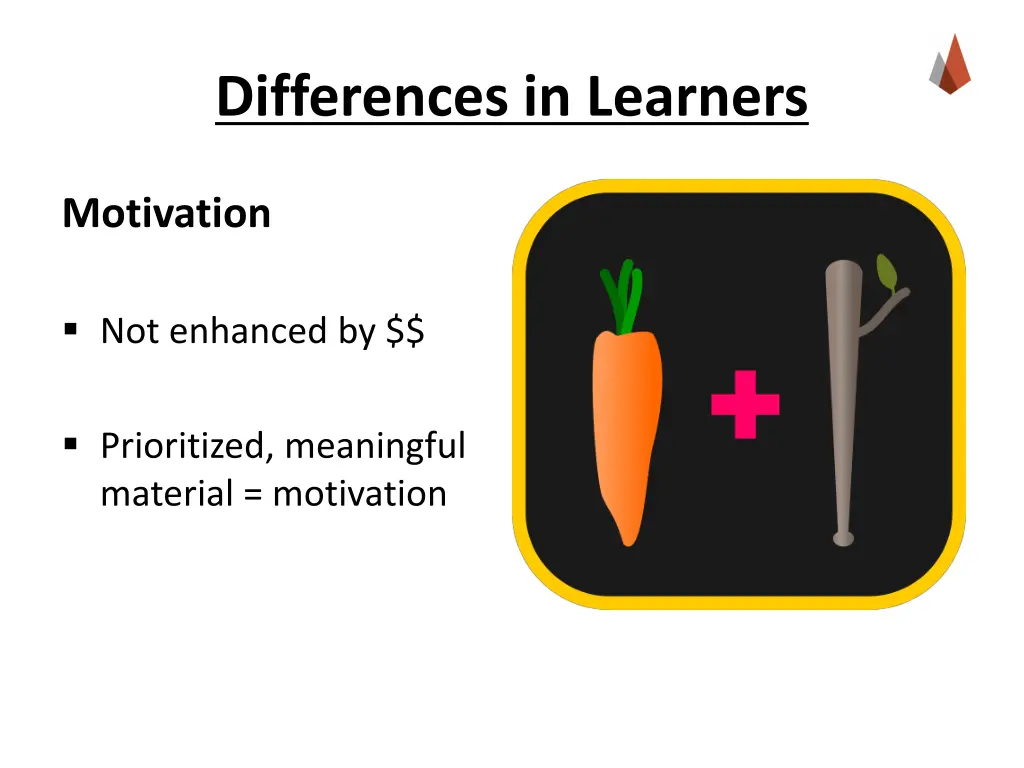 differences in learners