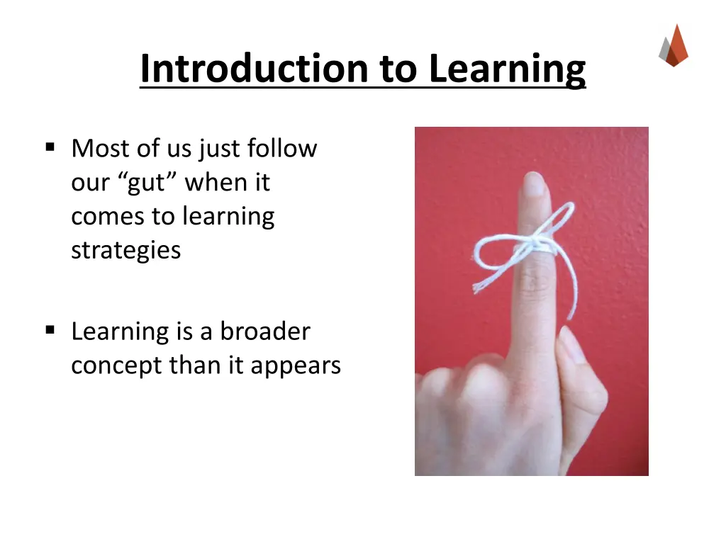 introduction to learning