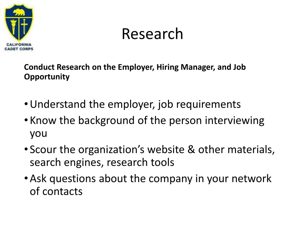 research 1
