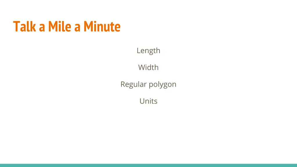 talk a mile a minute 1