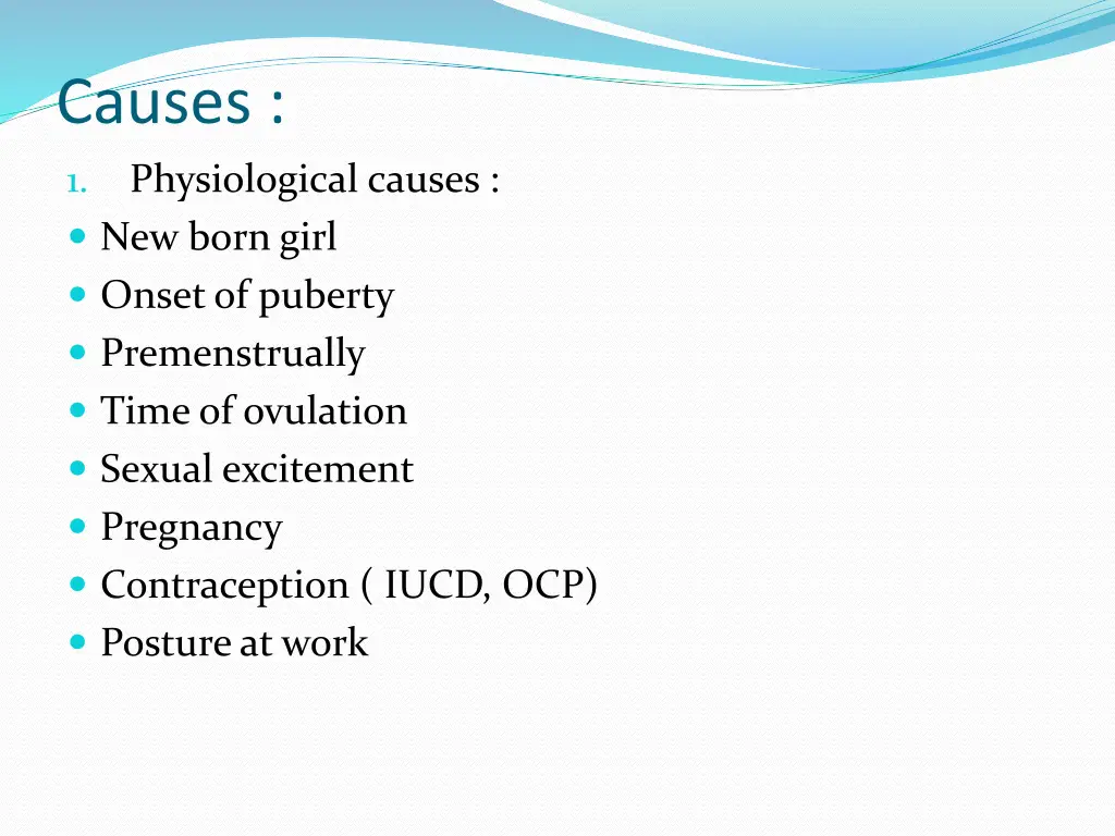 causes