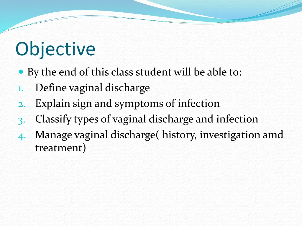 objective