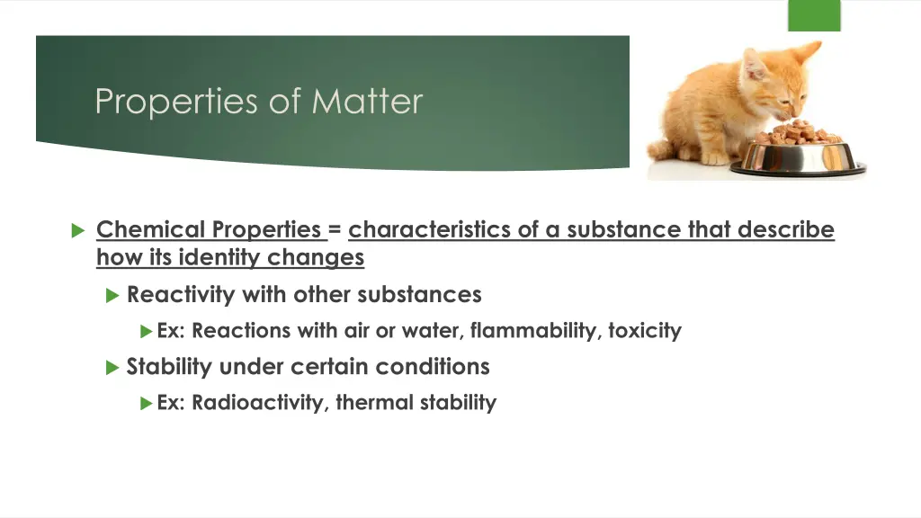 properties of matter 1