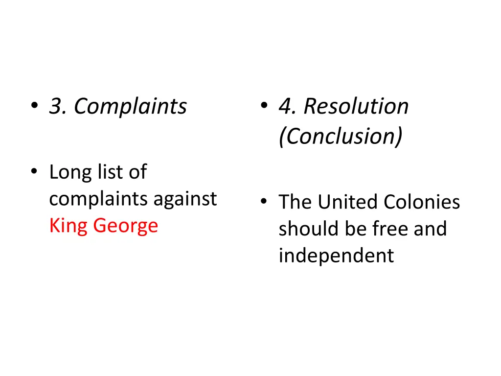 3 complaints