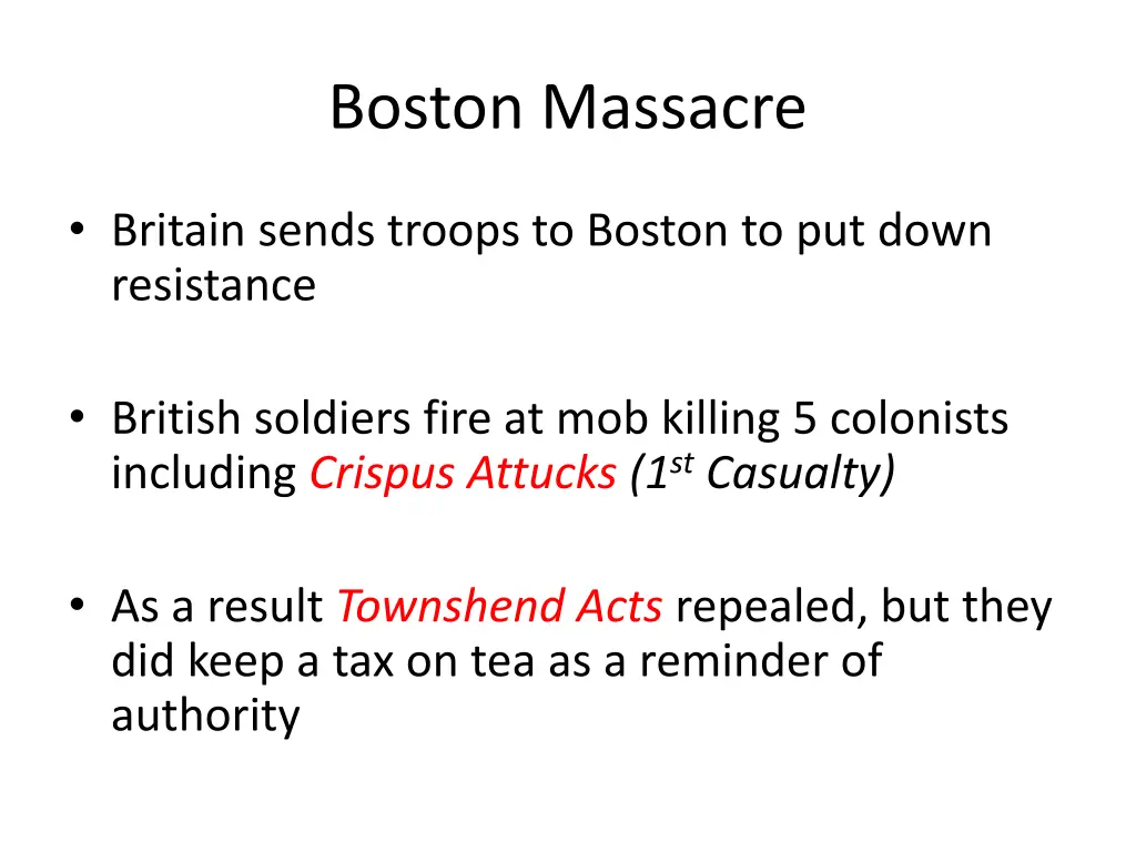 boston massacre