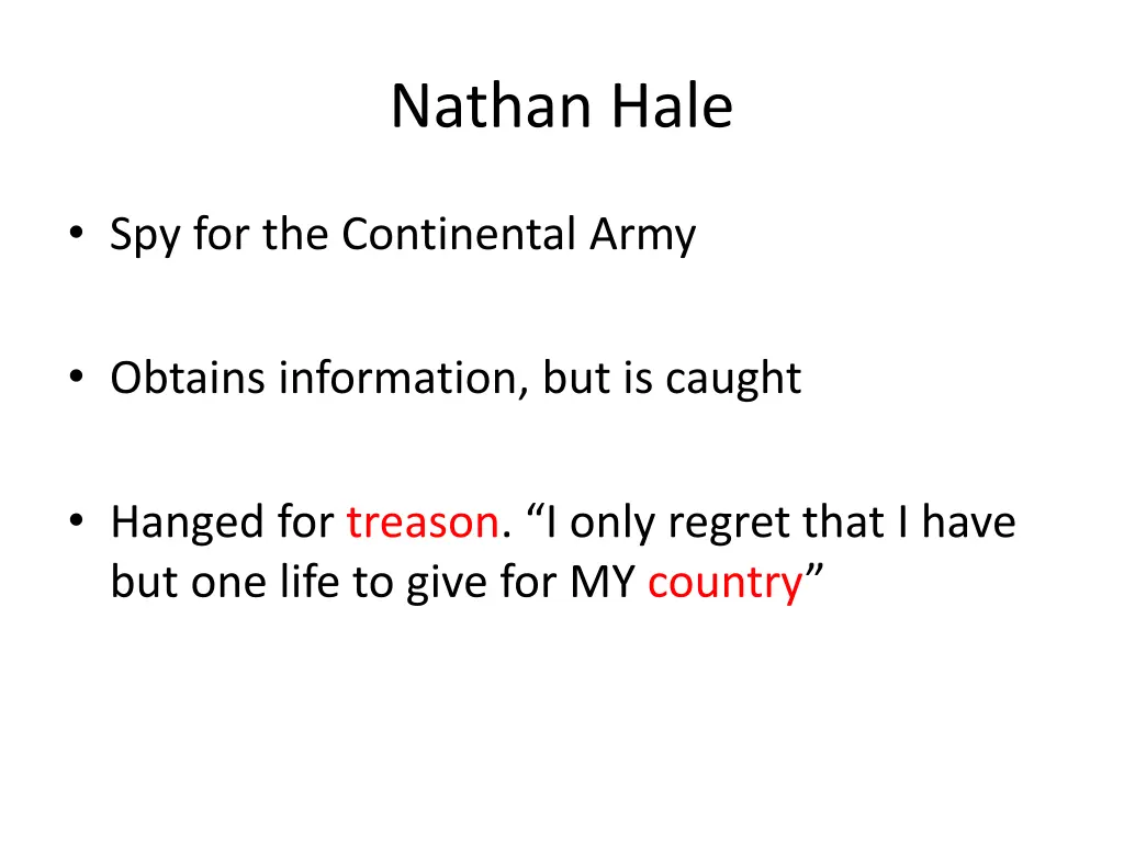 nathan hale