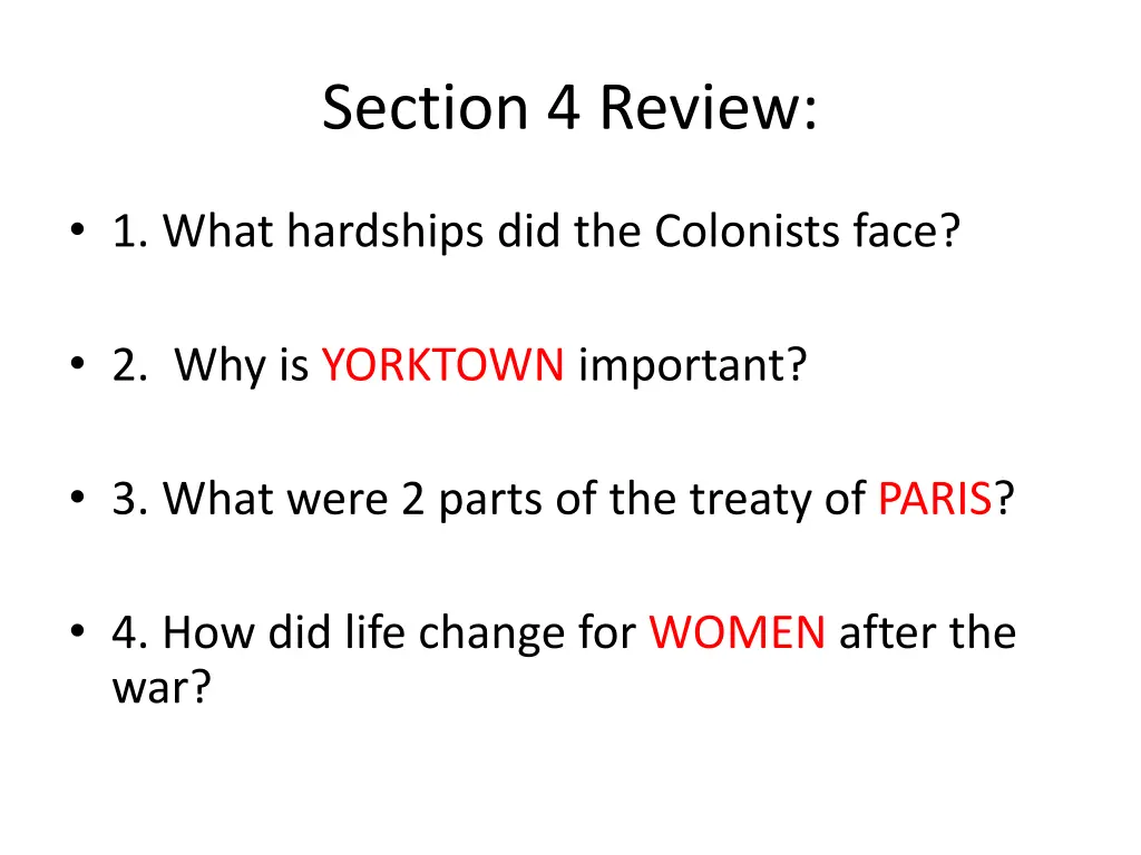 section 4 review