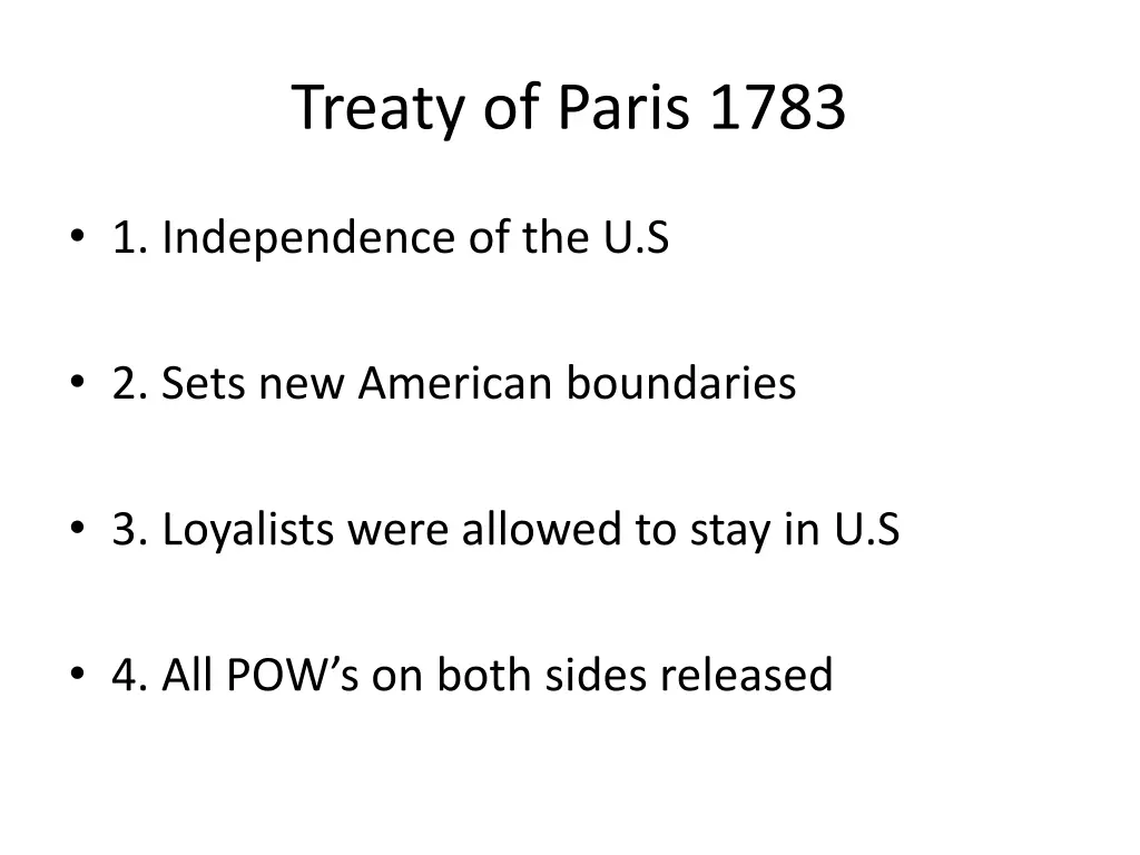 treaty of paris 1783