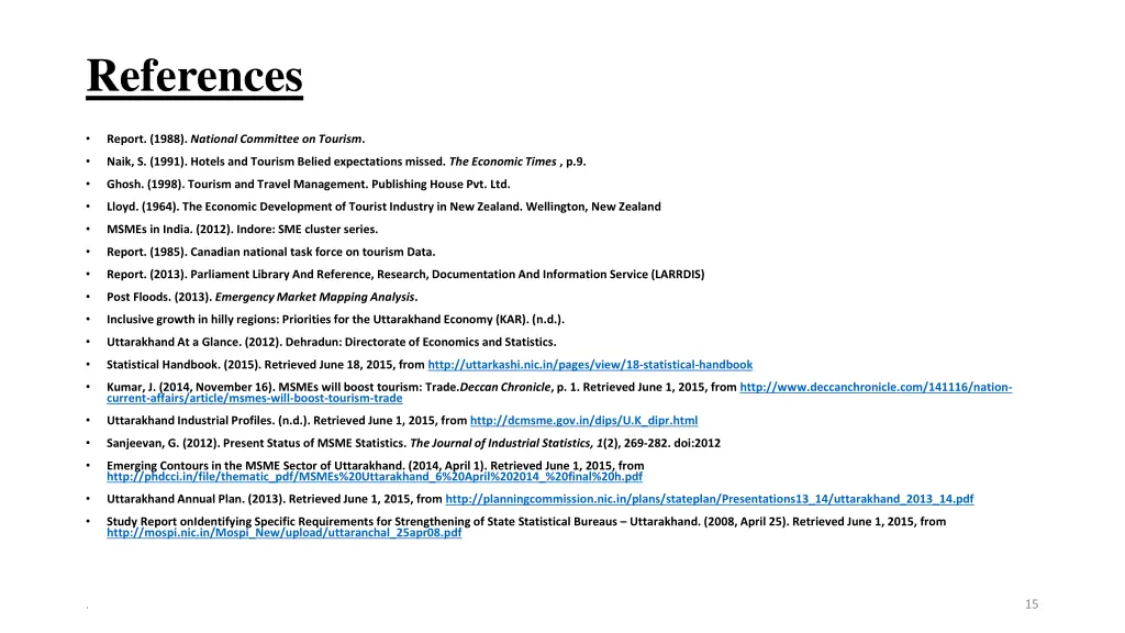 references