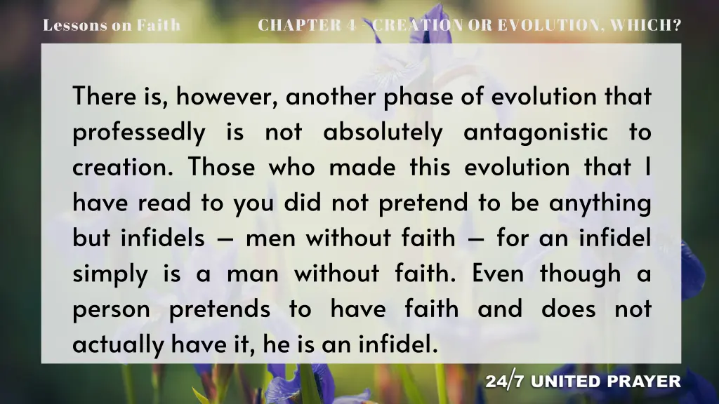 lessons on faith 13