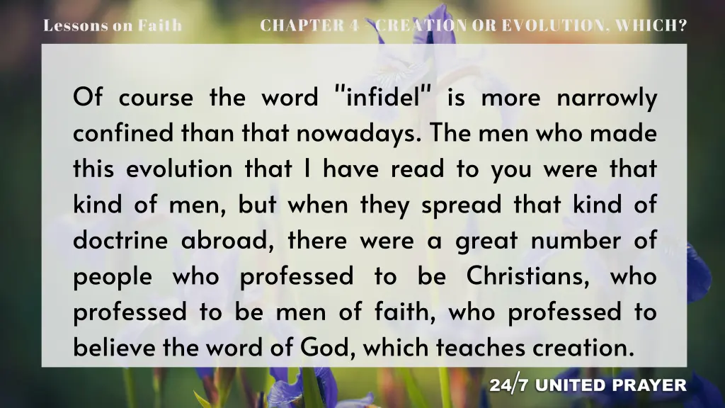 lessons on faith 14