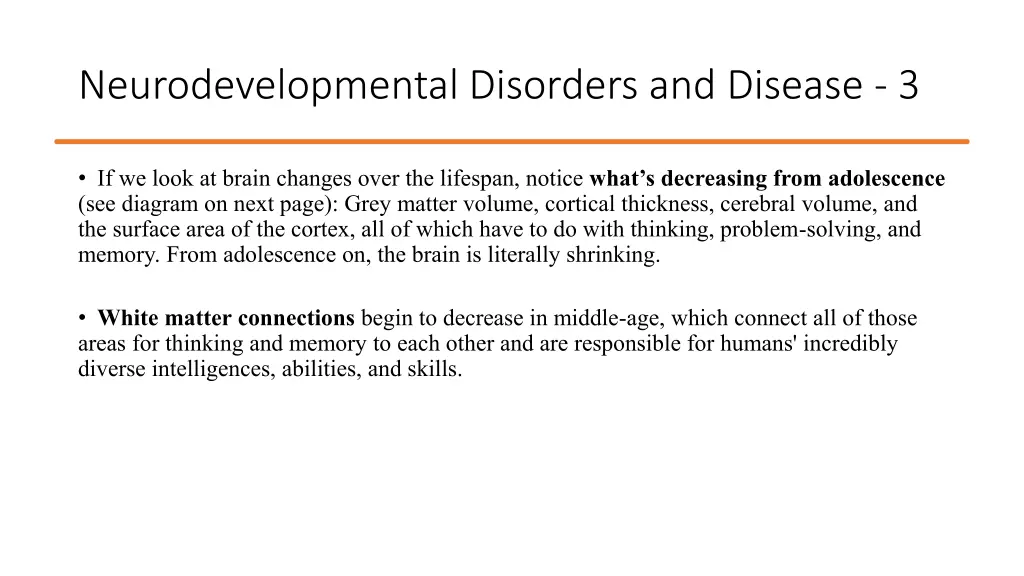 neurodevelopmental disorders and disease 3