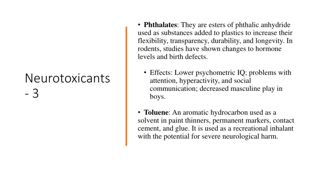 phthalates they are esters of phthalic anhydride