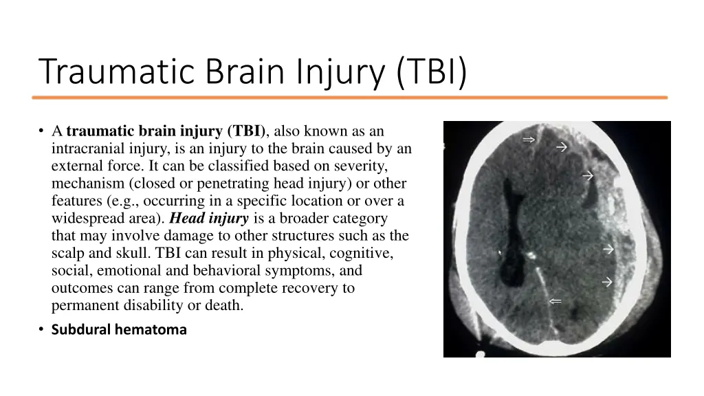 traumatic brain injury tbi