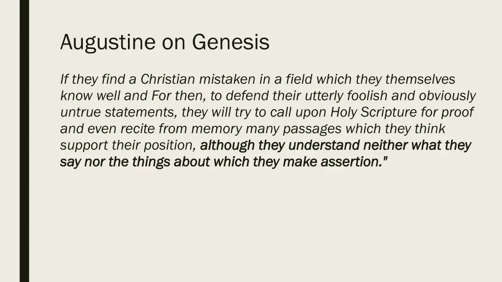 augustine on genesis 5