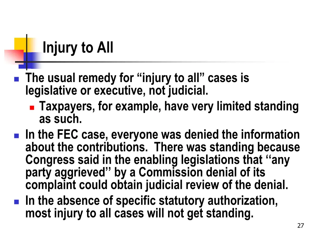 injury to all