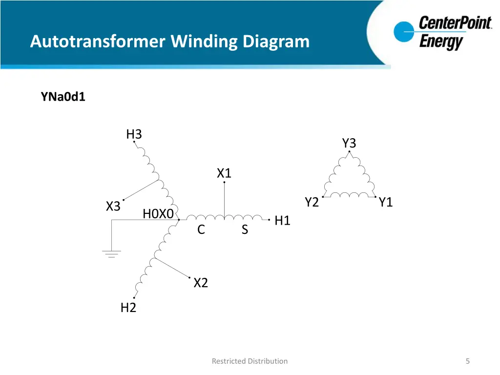 autotransformer winding diagram