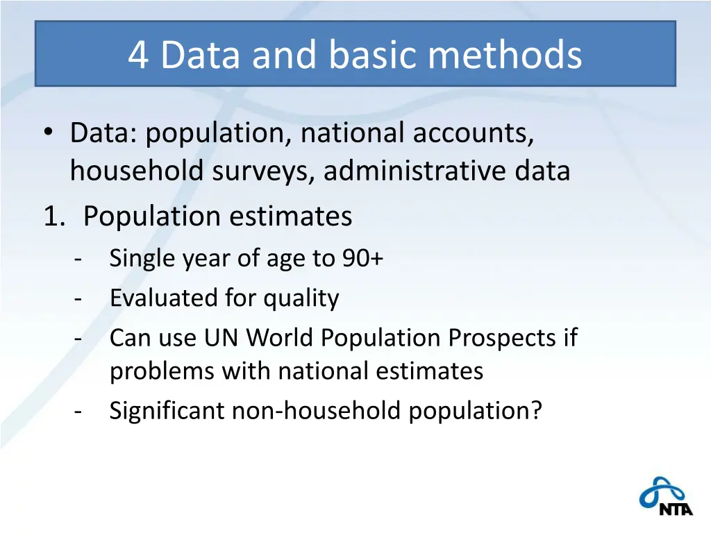 4 data and basic methods