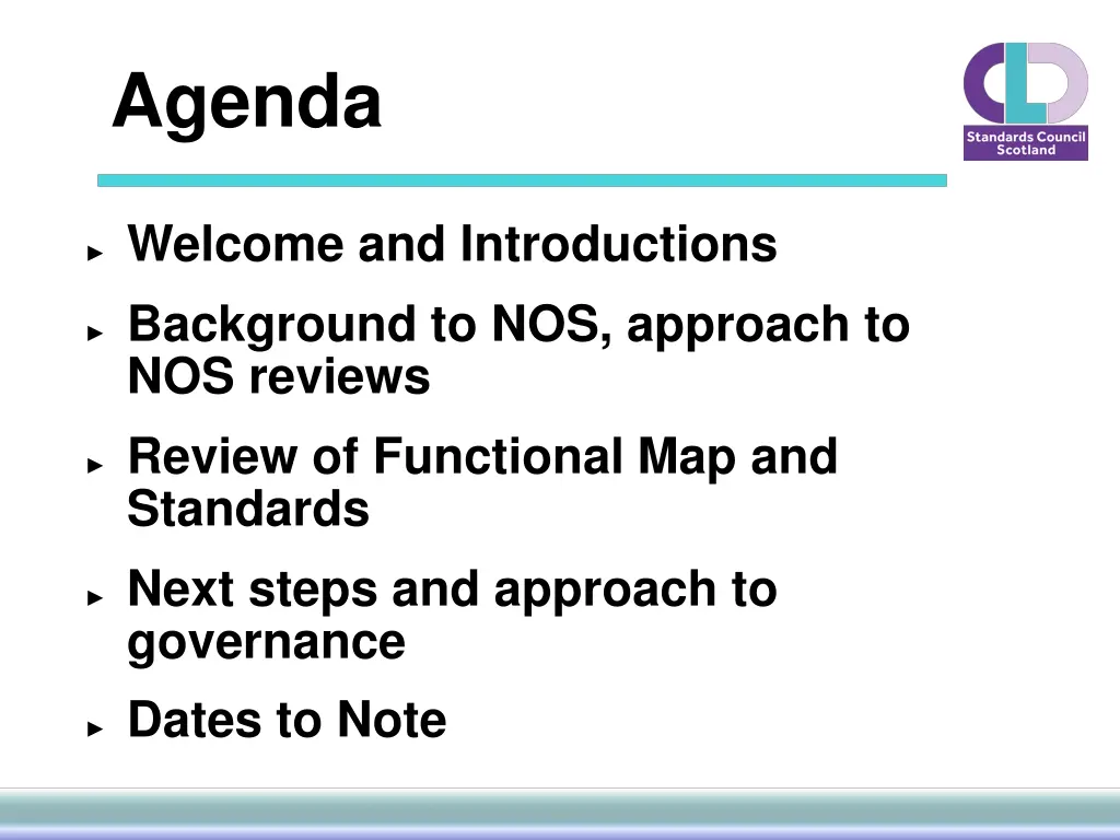 agenda