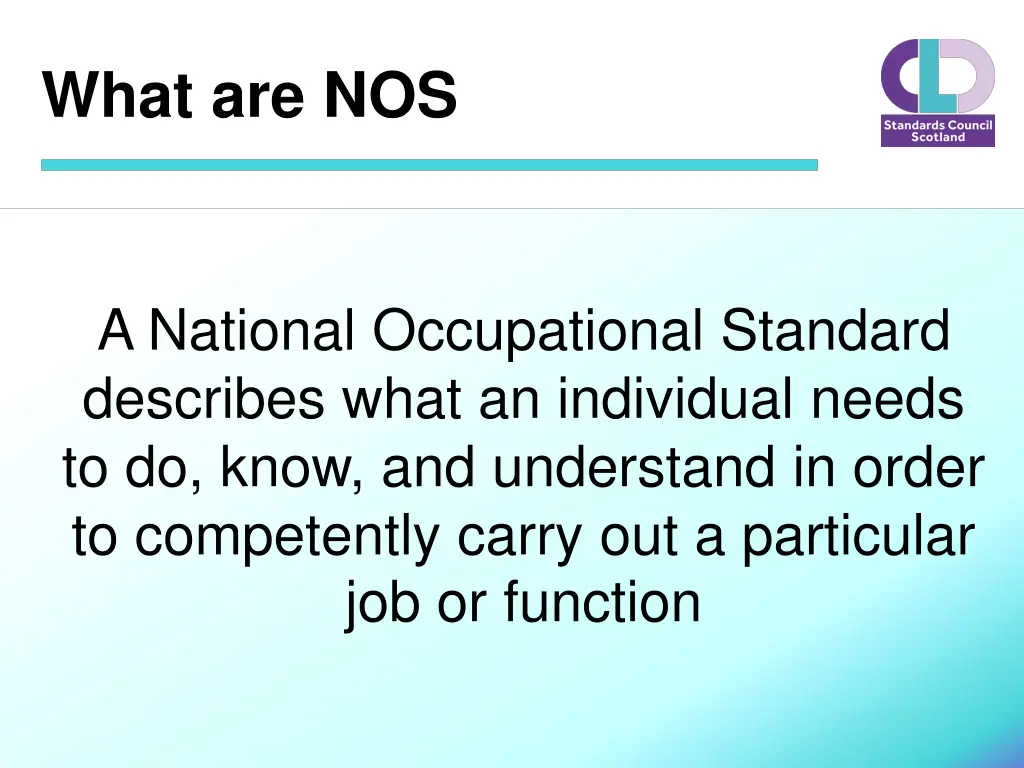 what are nos