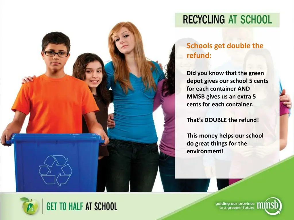 schools get double the refund