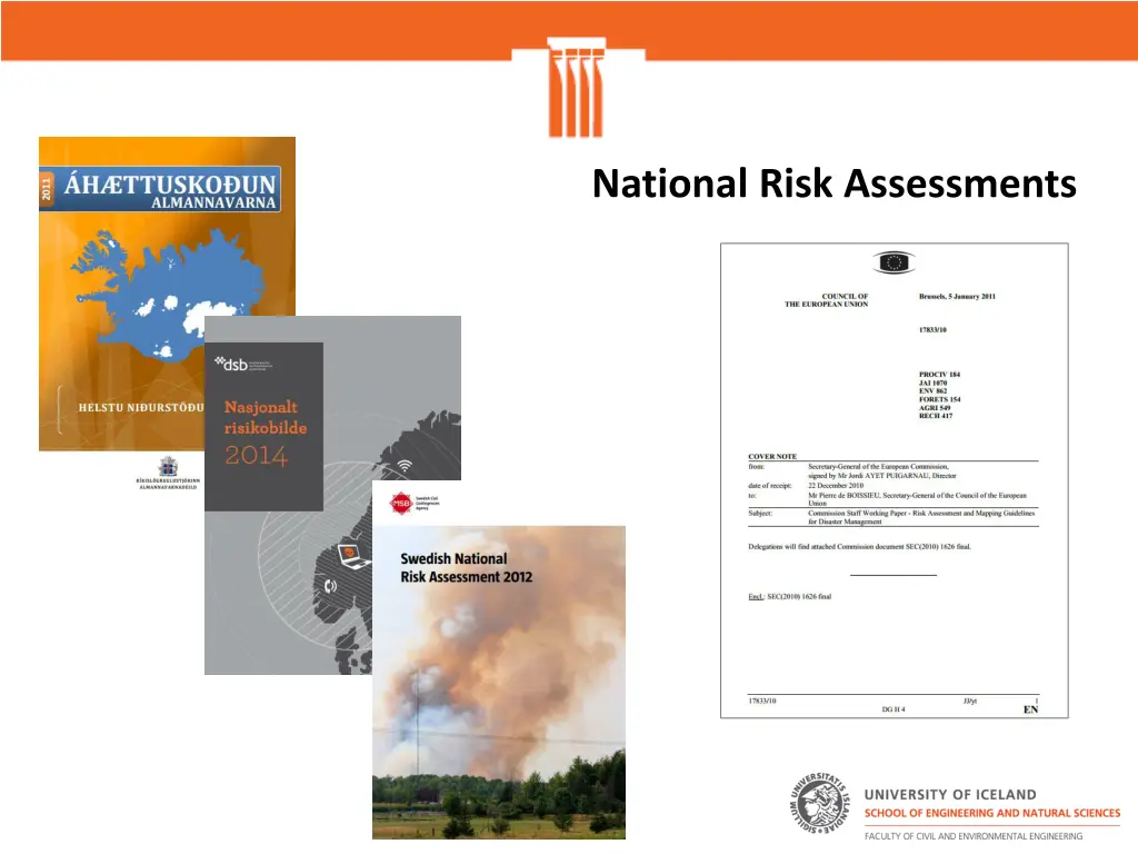 national risk assessments