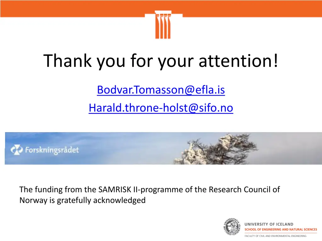 thank you for your attention
