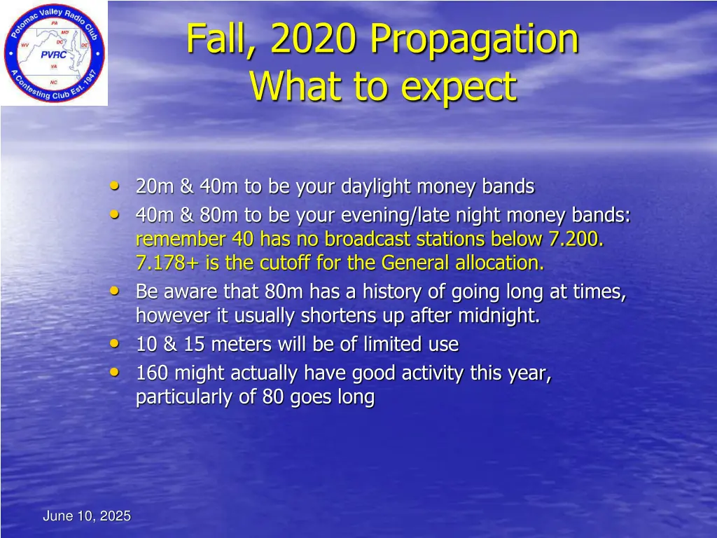 fall 2020 propagation what to expect