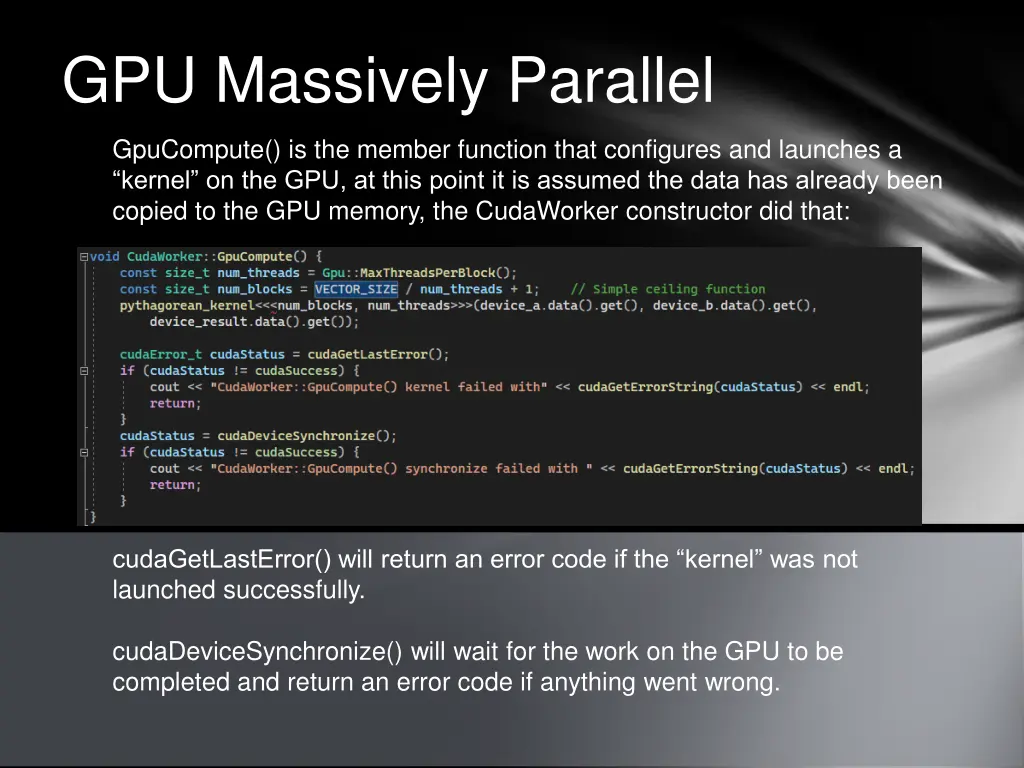 gpu massively parallel 4
