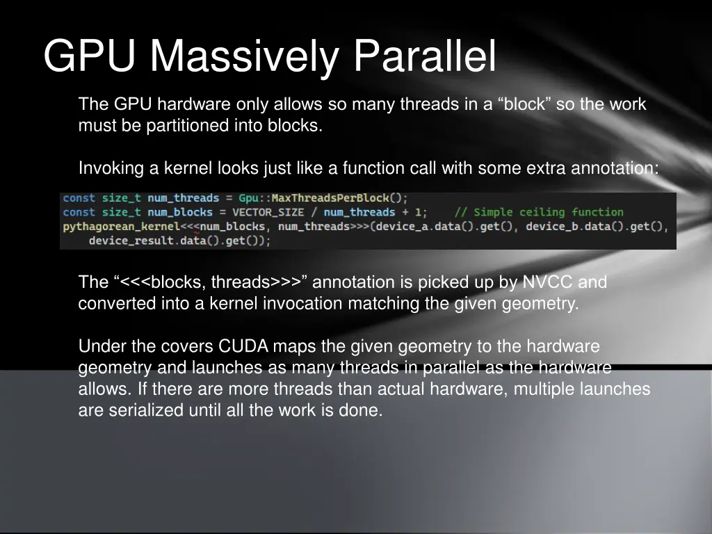 gpu massively parallel 5