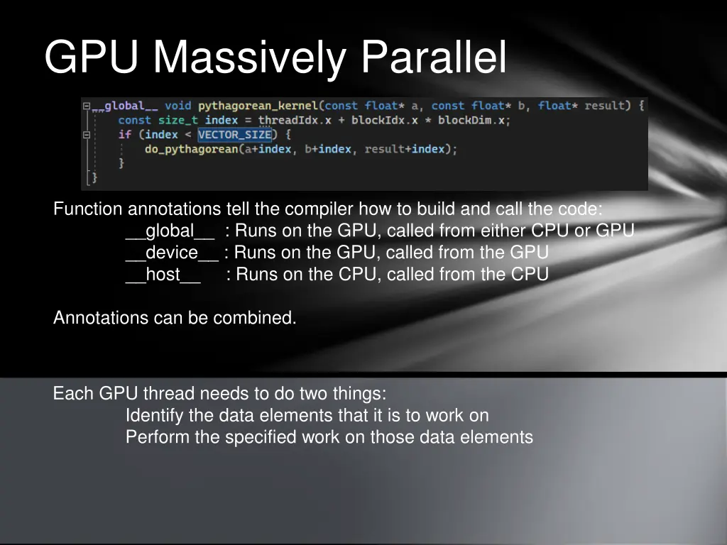 gpu massively parallel 6