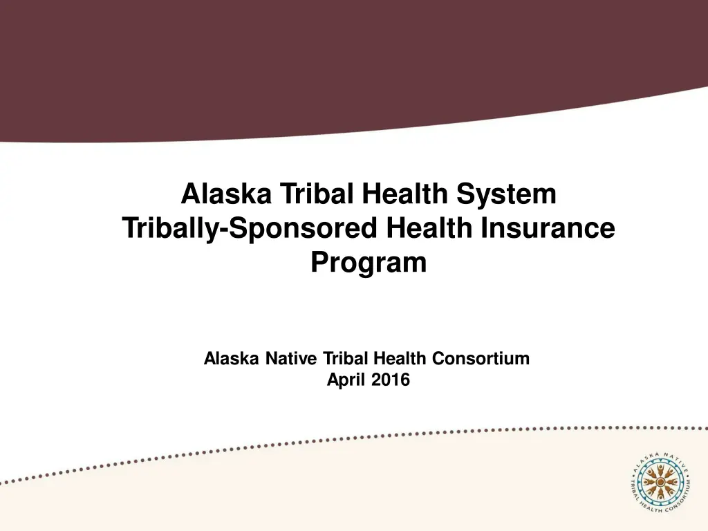 alaska tribal health system tribally sponsored