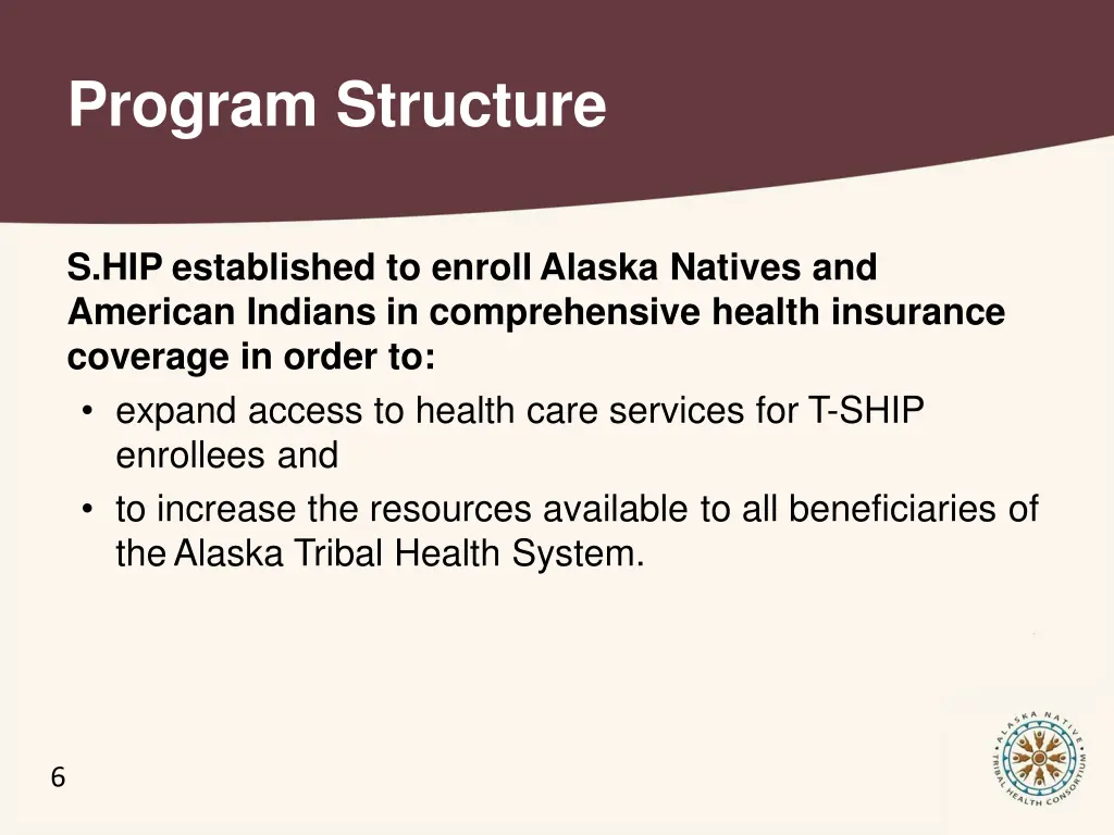 program structure 2